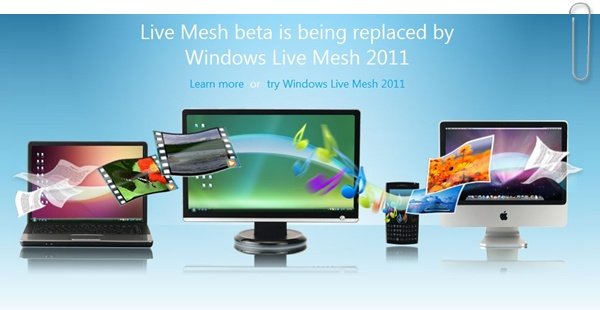Windows Live Mesh 2011 vem aí.