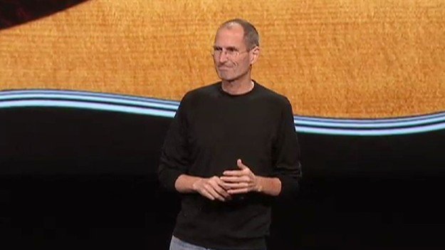 Jobs na conferência da Apple em 01/09/2010.