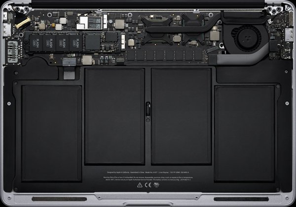 Por dentro o novo MacBook Air