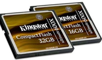 Kingston lança cartão CompactFlash com velocidade de gravação de até 90 MB/s