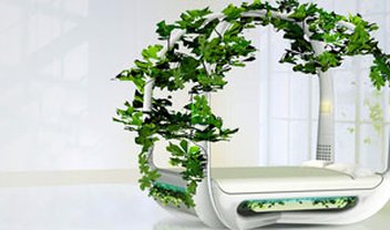 Cama usa LED para acelerar o crescimento de plantas