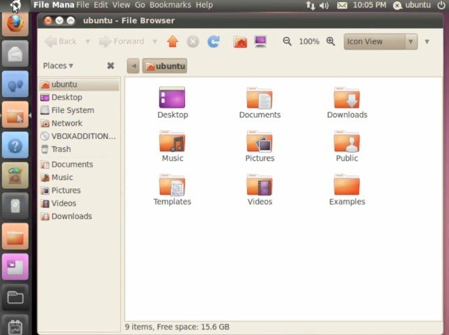 Interface Unity será padrão de todas as versões do Ubuntu a partir da 11.04. Imagem: Divulgação.