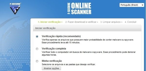 F-Secure Online Scan
