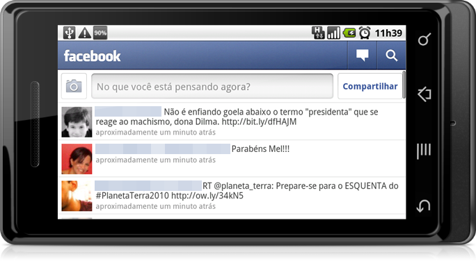 Facebook Mobile no Android