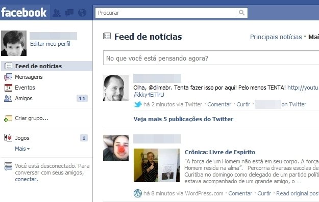 Layout do Facebook é o maior empecilho para brasileiros.