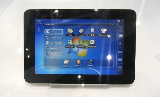 Tablet da Fujitsu apresentado na CEATEC