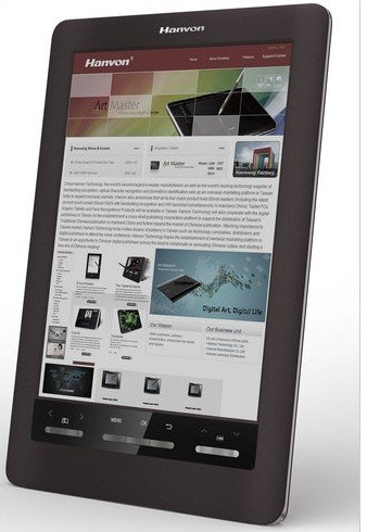 e-Reader com tela colorida