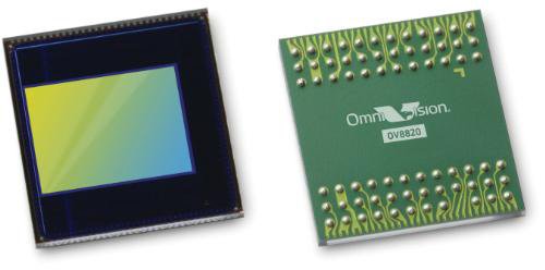 Novos sensores OmniVision