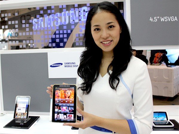 Estande da Samsung exibiu protótipos e produtos prontos para o mercado