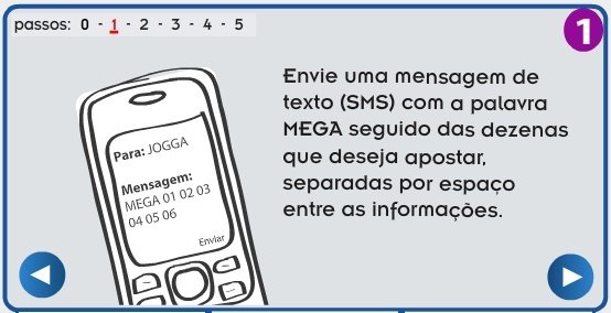 Serviço oferece apostas nas loterias da Caixa via SMS