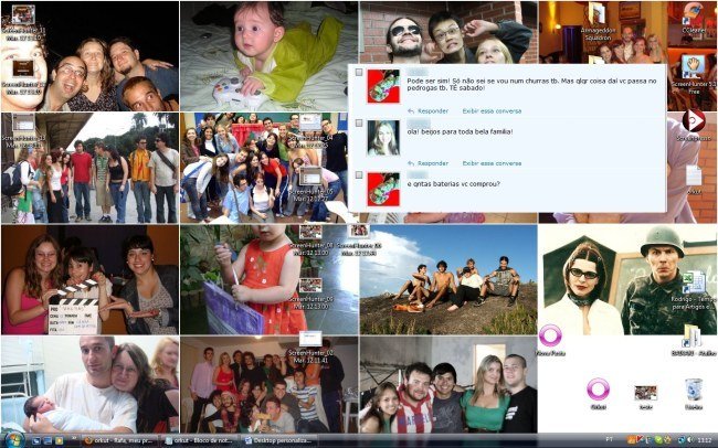 Um pedacinho do Orkut no seu desktop