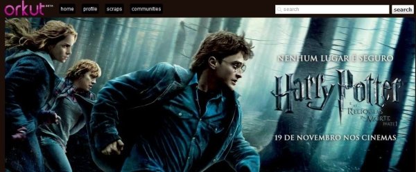 Tema Harry Potter na comunidade da Warner Bros