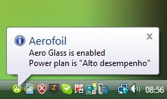 Reativando o Aero Glass