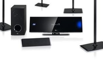 Novo home theater permite reprodução 3D