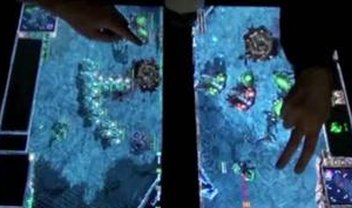 Partidas de Starcraft 2 em telas multitouch?