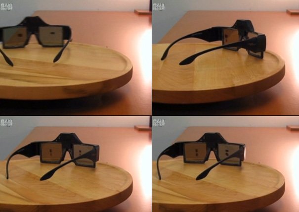 Óculos de sol com proteção LCD