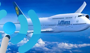 Internet disponível em voos da Lufthansa