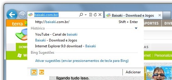 Internet Explorer 9, última versão estável do navegador