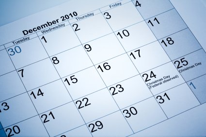 2010 está acabando: é hora de planejar o ano novo!