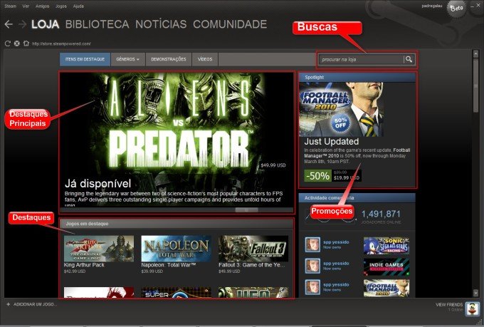 Compra online vs. jogos físicos: Vantagens e desvantagens de plataformas de  jogos como o Steam - Blog de esportes e jogos de computador