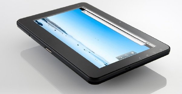 Imagens do tablet da Onkyo.