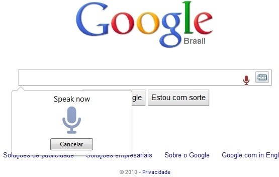 Voice Search para Google Chrome.