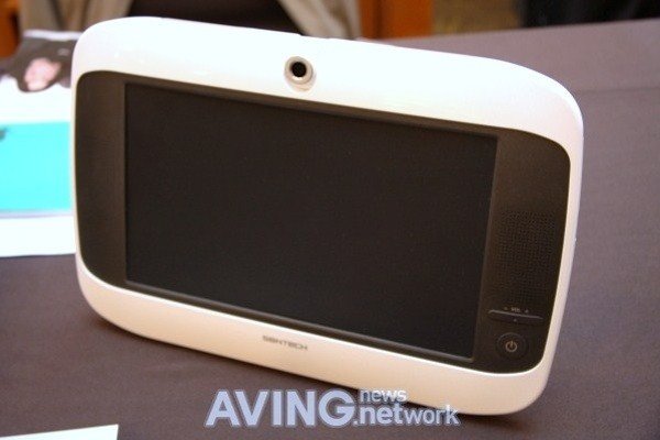 Videoconferência em tablet
