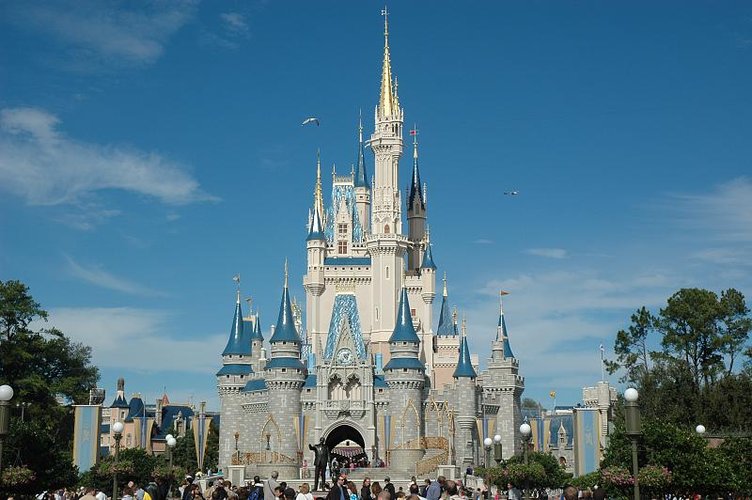 Castelo da Cinderela, no parque Magic Kingdom