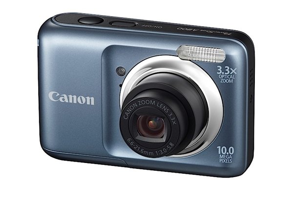 A Canon Powershot A800 custa menos de 100 dólares