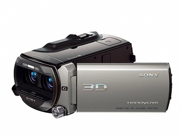 Sony HDR-TD10, primeira filmadora full HD 3D do mundo