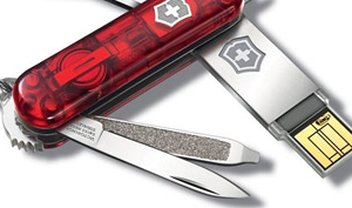 Victorinox lança pendrives em canivetes suiço