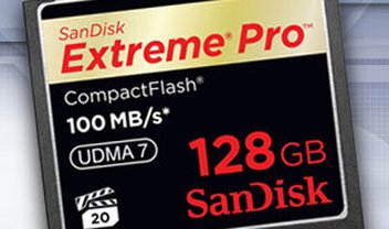 SanDisk anuncia o primeiro cartão CompactFlash de 128GB