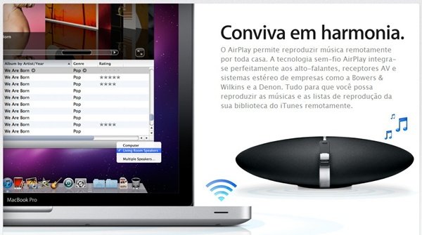 Apple AirPlay pode ser uma dos destaques de 2011