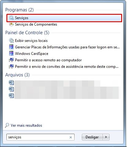 Serviços do Windows