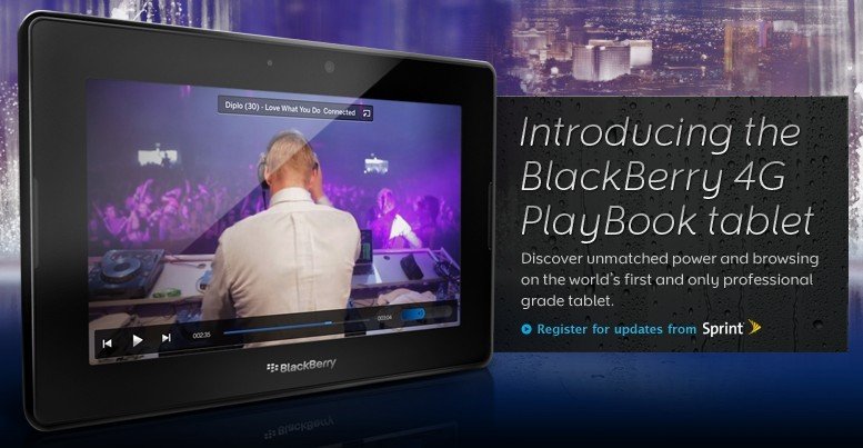 BlackBerry PlayBook - O tablet profissional da RIM