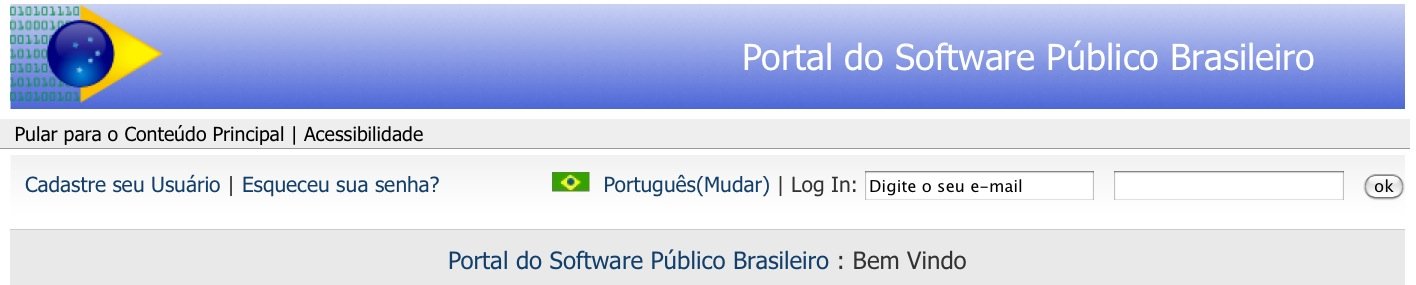 Portal do software público brasileiro.