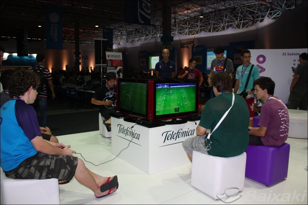 Games estão entre as principais atrações da Campus Party
