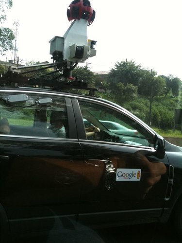 Carro novo do Google Street View