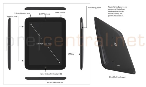 Topaz, novo tablet da HP/Palm