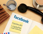 Facebook segue testando sistema para ligações e vídeochamadas