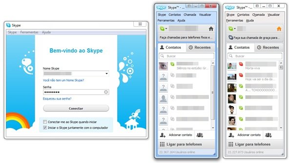 Várias instâncias do Skype no memso computador, sem precisar instalar nenhum outro software