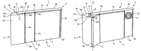 Uma das imagens da patente da Sony.