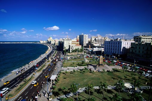 Alexandria é a segunda cidade mais populosa do Egito.