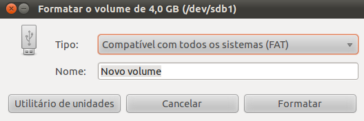 Formatar no Linux