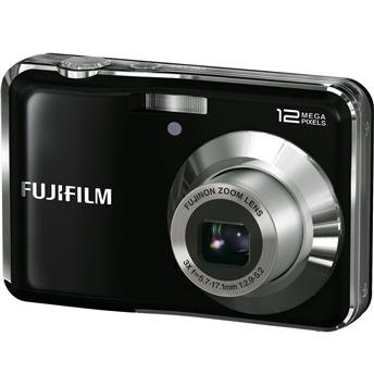 A câmera da Fujifilm.