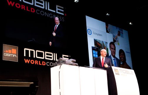 Ballmer na MWC 2011