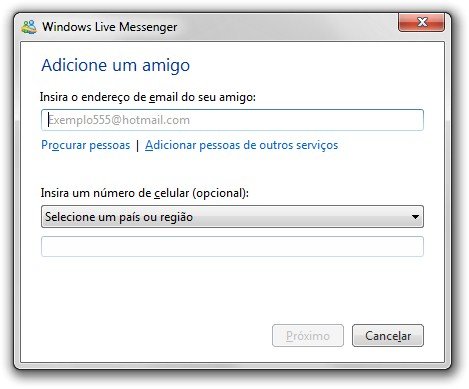 Sistema de buscas do MSN