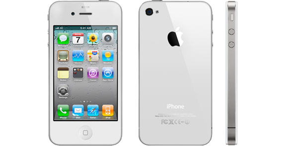 iPhone 4 na cor branca