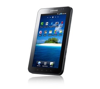 O modelo original do Galaxy Tab.