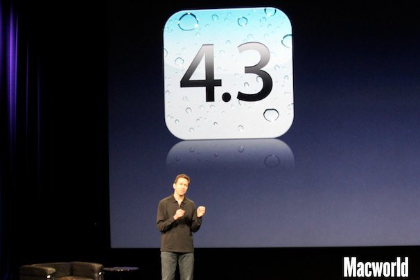 iOS 4.3 confirmado para 11 de março